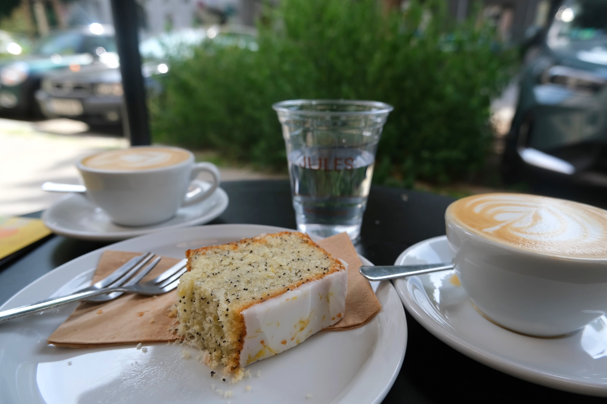 Grab Coffee and Cake at Jules